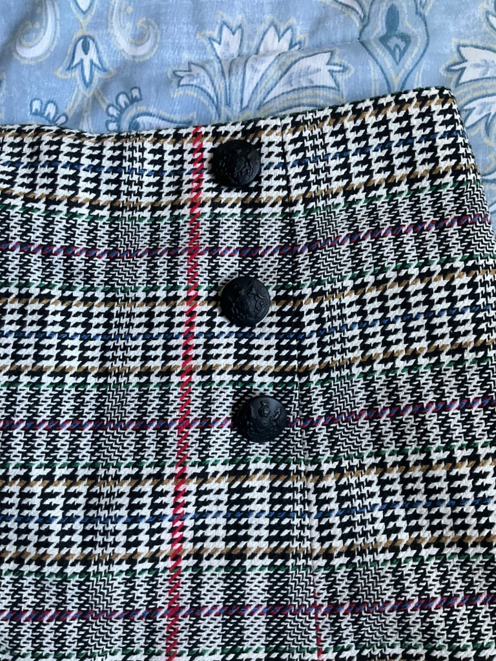 Veronica Beard Plaid Mimi Skirt - Picture 3 of 6